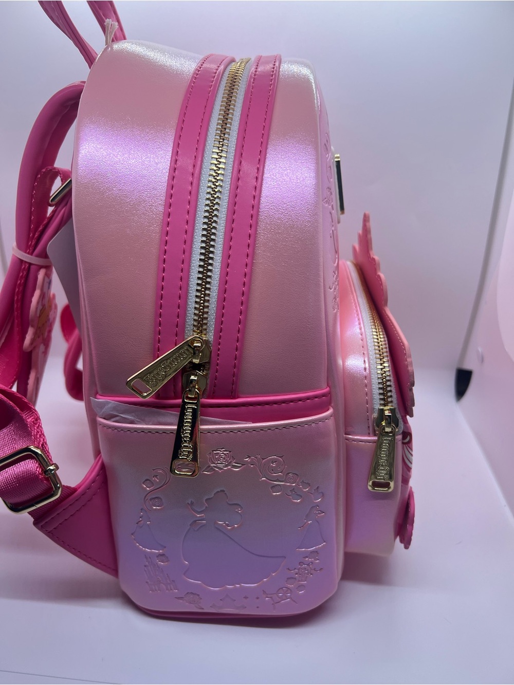 NWT Aurora Cake Loungefly Mini Backpack - Picture 5 of 6